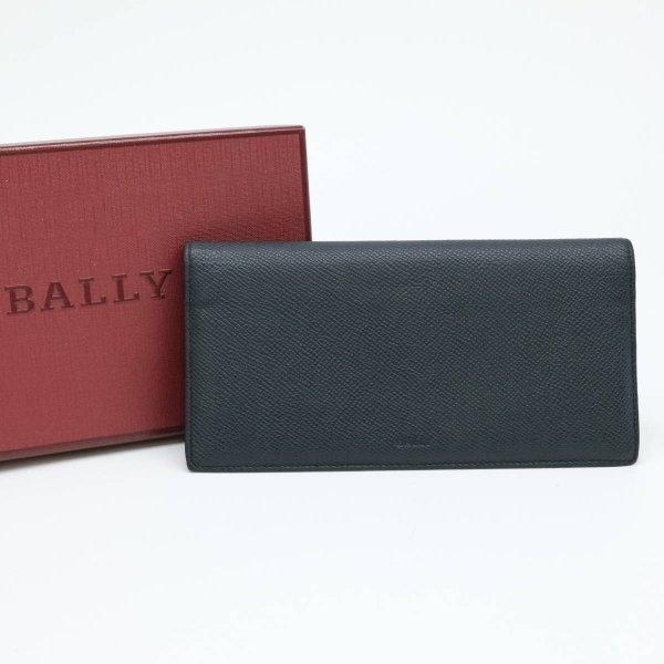 【お値引き】BALLY バリー 長財布 財布 BRIGO.B/367 ニューブルー ネイビー グリー...