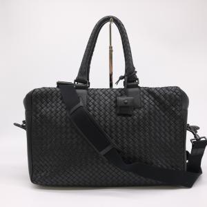 【セール】BOTTEGA VENETA ボッテガヴェネタ イントレチャート 書類 ビジネスバッグ ブリーフケース ショルダーバッグ 2WAY ブラック レザー 163292