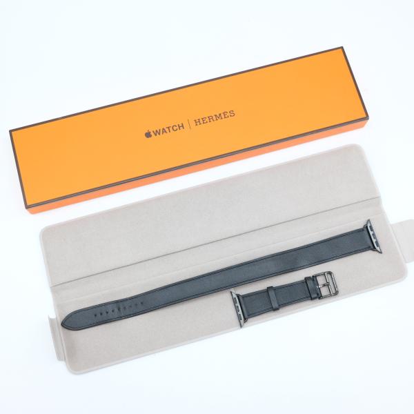 HERMES エルメス アップルウォッチ バンド 38mm用 ドゥブルトゥール 二重巻き バレニア ...