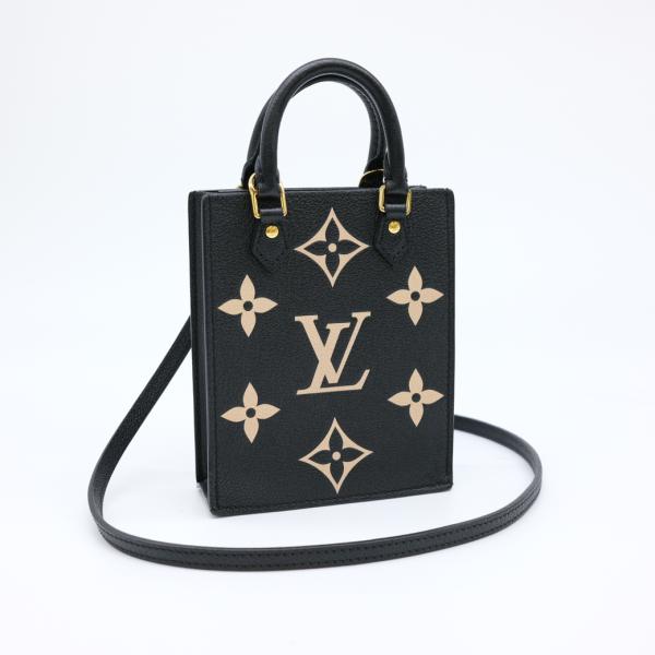 【美品】LOUIS VUITTON ルイヴィトン プティット サックプラ モノグラムアンプラント 2...