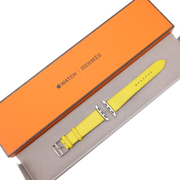 【お値引き】【美品】HERMES エルメス applewatch アップルウォッチ用ベルト 40mm...