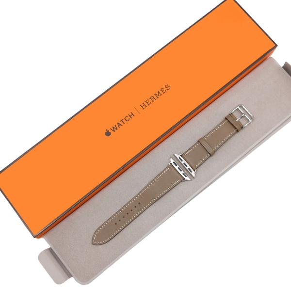 【未使用品】HERMES エルメス applewatch アップルウォッチ用ベルト シンプルトゥール...