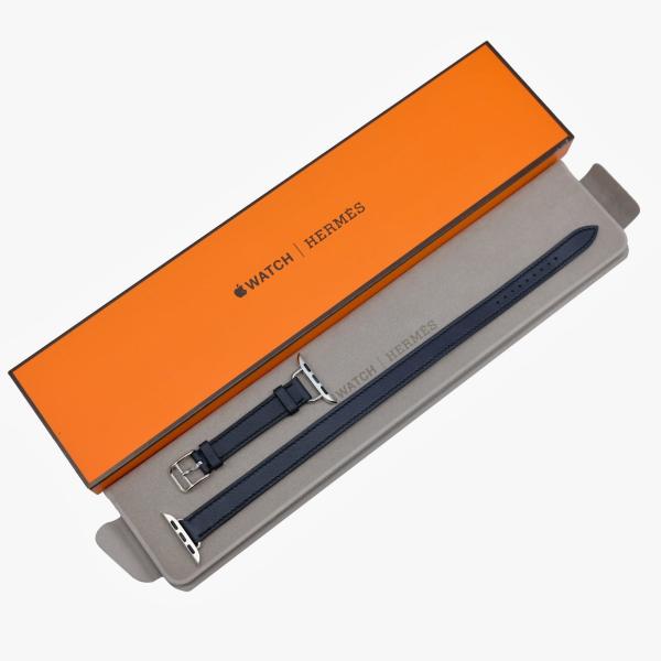 【未使用品】HERMES エルメス applewatch アップルウォッチ用ベルト ドゥブルトゥール...