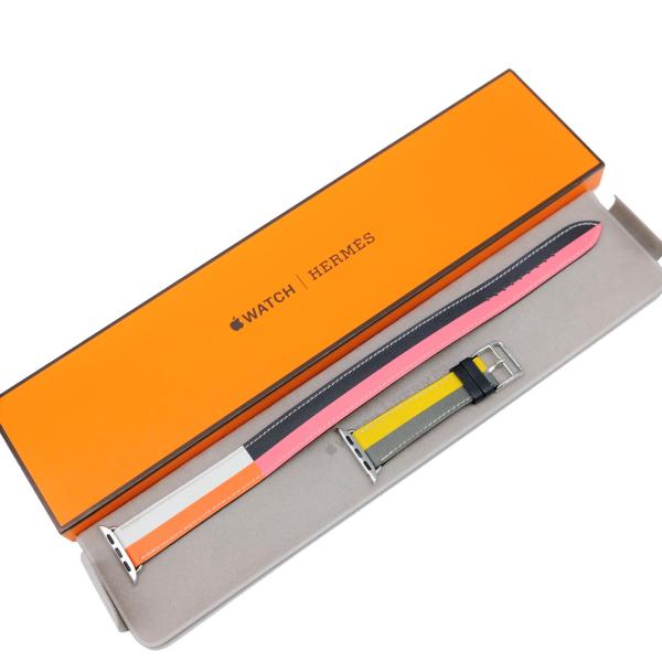 【お値引き】【未使用品】HERMES エルメス applewatch アップルウォッチ用ベルト ドゥ...