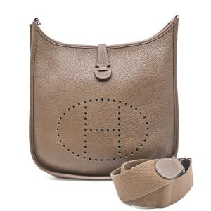 エルメス ショルダーバッグ エブリン3 PM ベトン　トリヨンクレマンス HERMES エルメス エヴリンIII 29 ベトン トリヨンクレマンスシルバー