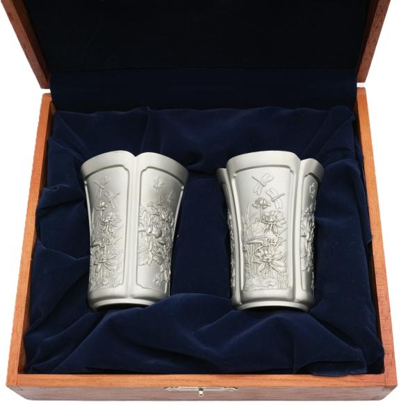 【お値引き】【未使用品】Royal Selangor ロイヤルセランゴール グラスセット フォーシー...