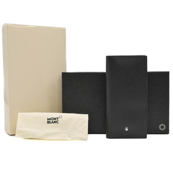 【未使用品】MONTBLANC モンブラン サルトリアル 15CC ロングウォレット 長財布 二つ折...