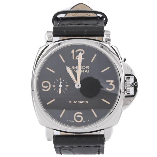 【新品仕上げ済】PANERAI パネライ ルミノール ドゥエ 自動巻き 腕時計 ウォッチ 時計 ブラ...