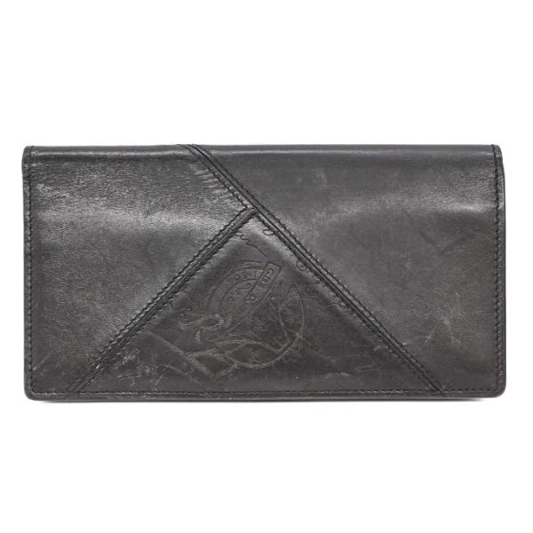 【美品】Berluti ベルルッティ ジップロングウォレット 長財布 カリグラフィ スクリット レザ...