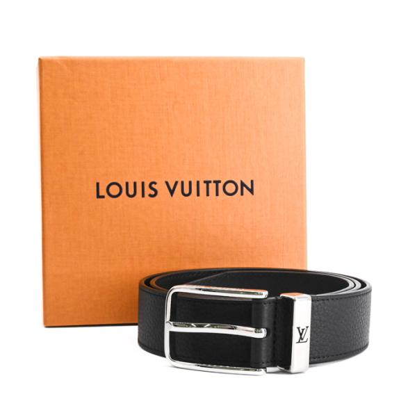 【美品】LOUIS VUITTON ヴィトン ポンヌフ 35MM ベルト ビジネス トリヨン レザー...