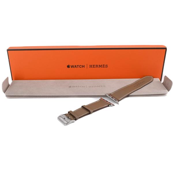【美品】HERMES エルメス applewatch アップルウォッチ用ベルト シンプルトゥール  ...