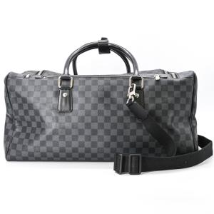 【美品】LOUIS VUITTON ルイヴィトン ロードスター50 ダミエグラフィット ボストンバッグ ダミエキャンバス メンズ N48189 ブラック 黒 旅行鞄