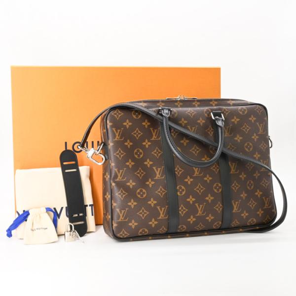 【未使用品】LOUIS VUITTON ルイヴィトン ポルトドキュマン ヴォワヤージュ PM ビジネ...