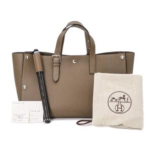【未使用品】HERMES エルメス サックベロ ハンドバッグ トリヨンクレマンス レディース エトゥーブ ポンプ付き ショップカードあり