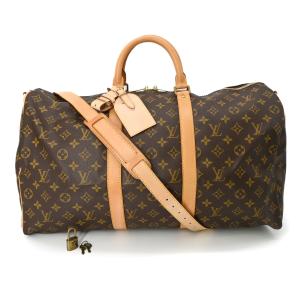 【美品】LOUIS VUITTON ヴィトン キーポル バンドリエール 50 ボストンバッグ メンズ 旅行鞄 ダミエ グラフィット ブラウン N41416