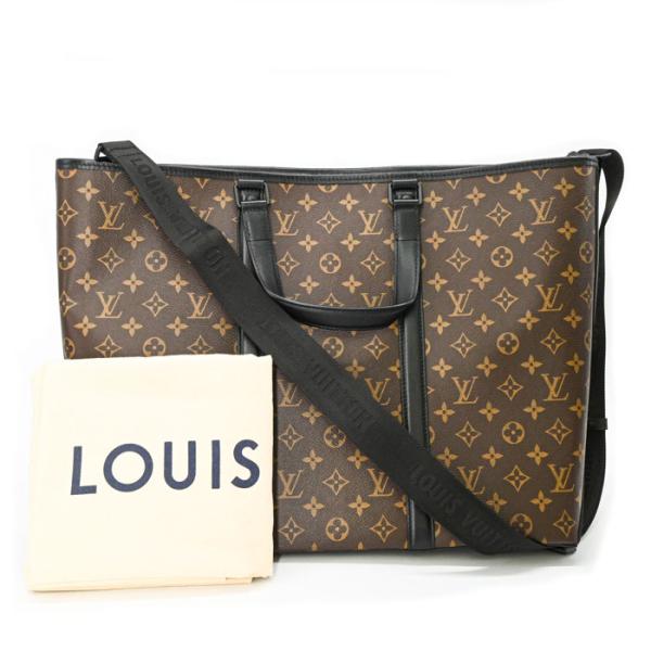 【未使用品】LOUIS VUITTON ルイ ヴィトン モノグラム マカサー ウィークエンド トート...