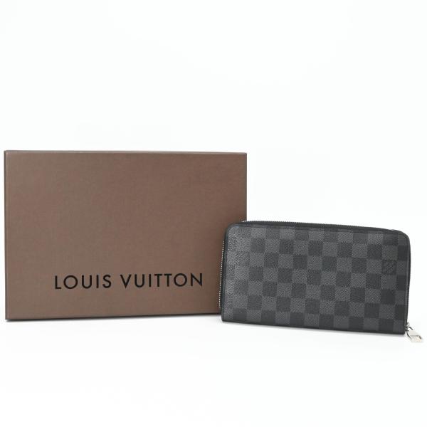 【未使用品】LOUIS VUITTON ヴィトン ダミエグラフィット ジッピー オーガナイザー ラウ...