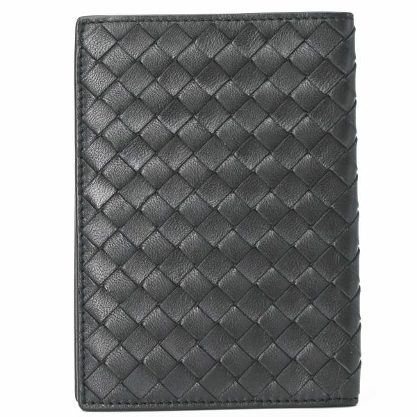 【未使用品】BOTTEGA VENETA ボッテガヴェネタ イントレチャート パスポートケース レザ...