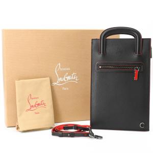 【美品】Christian Loubouti クリスチャンルブタン トリックトラック スモール ハンドバッグ ショルダーバッグ クラッチバッグ 3WAY 1165005