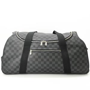 【美品】LOUIS VUITTON ルイヴィトン ダミエグラフィット ネオエオール55 ボストンバッグ 旅行鞄 キャリーケース キャスター付き ブラック 黒 N23000
