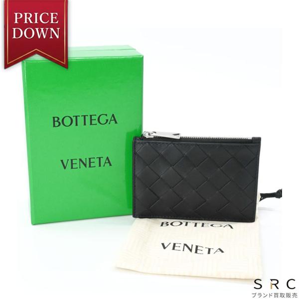 【未使用品】BOTTEGA VENETA ボッテガ ヴェネタ イントレチャート ファスナーカードケー...