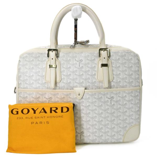【美品】GOYARD ゴヤール アンバサード AMA AMBASS MM ブリーフケース ビジネスバ...