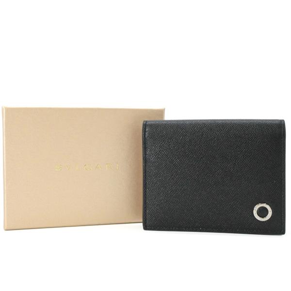 【未使用品】BVLGARI ブルガリ ブルガリブルガリ ビジネスカードホルダー カードケース レザー...
