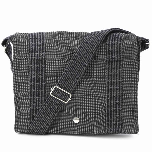 【美品】HERMES エルメス エールライン バサス PM ショルダーバッグ 肩掛けカバン キャンバ...