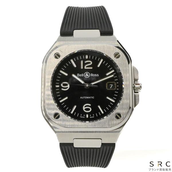【美品】Bell &amp; Ross ベル＆ロス BR05 腕時計 ウォッチ 自動巻き ブラック文字盤 グ...