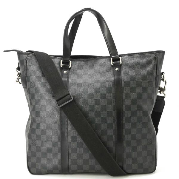 LOUIS VUITTON ルイヴィトン タダオ PM ダミエグラフィット キャンバス ショルダーバ...