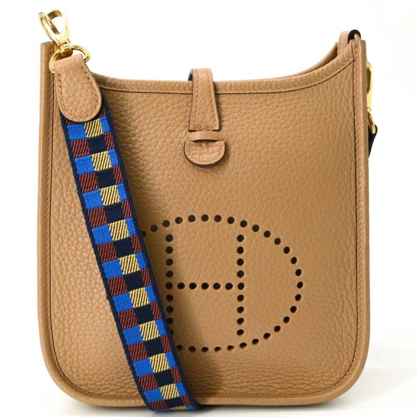 【未使用品】HERMES エルメス エブリン TPM アマゾン ショルダーバッグ トリヨンクレマンス...