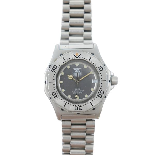 TAG HEUER タグホイヤー 3000シリーズ プロフェッショナル 腕時計 ウォッチ シルバー ...