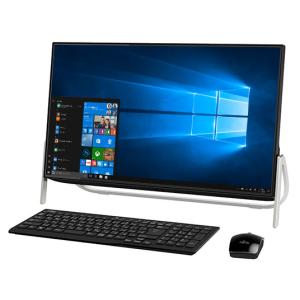 FMV ESPRIMO FH77シリーズ 　Core i7 　7700HQ/メモリ8GB・高速大容量SSD256GB　23.8インチ液晶一体フルHD　MSoffice2021　WEBカメラ/Bluetooth/WIFI/テレビOK