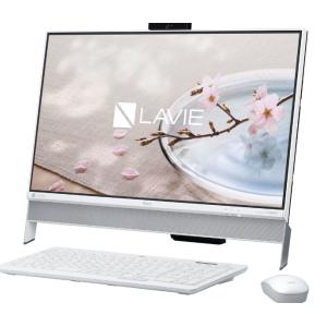 2016モデル 一体型パソコンLAVIE Desk All-in-one DA370/D 　Win11H 23.8インチ フルHD Celeron 3855U  メモリ8GB 高速SSD512GB　MSOffice搭載　管L18｜PCショップSRE