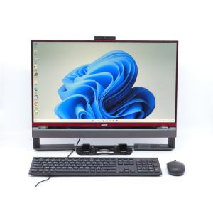 中古】 一体型パソコン NEC LaVie DA770/E Win11Pro 23.8インチ フルHD