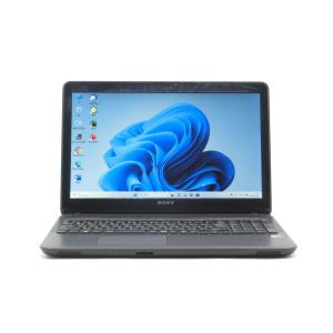 ノートパソコン　WEBカメラ　SONY 　SVF1521BBJ　15.6型　Corei3　3227U...