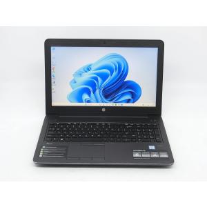 ★HP　ZBOOK　15　G3　Win11Pro/カメラ内蔵/中古/モバイルワークステーション15.6型フルHD/ノートPC/爆速SSD512+HDD500GB/32GB/Corei7　6820HQ  　MSoffice｜srepcstore