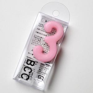 ナンバーキャンドルパステル 3 数字キャンドル（ロウソク）BCC