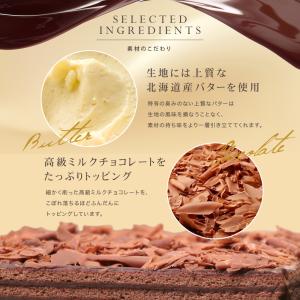 バースデーケーキ チョコレートケーキ (4〜6...の詳細画像3