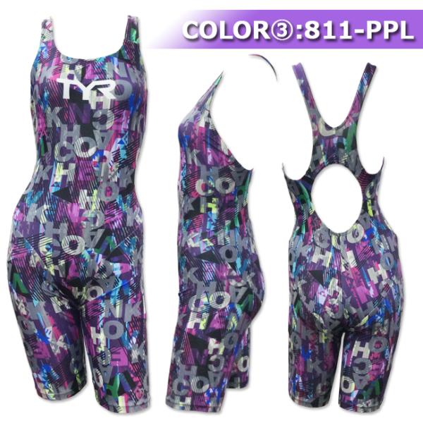 TYR レディース ティア トレーニング水着 レディースオールインワン水着 競泳練習用水着 フィット...