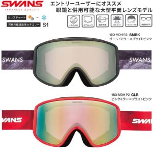 SWANS スワンズ ゴーグル 200-MDHS / L/W ピンクミラー×ブライトピンク