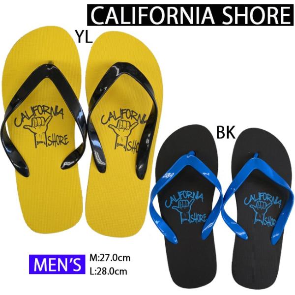 カリフォルニアショア CALIFORNIA SHORE  メンズ ビーチサンダル サンダル 海 プー...