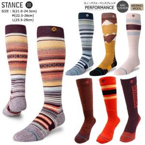 ソックス　靴下　くつ下　STANCE スタンス　メリノウール　ユニセックス　インフィニット　フレッシュテック　スノーボード　スキー　ウィンター【A758C22-24】｜srsshop
