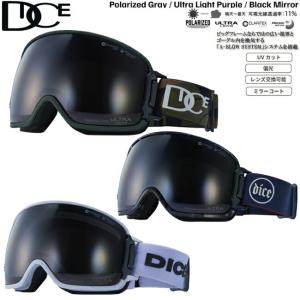 スノーゴーグル BANK バンク DICE ダイス　 ウルトラレンズ　A-BLOW SYSTEM  偏光レンズ ヘルメット対応  超撥水メッシュ  【BK34362】｜srsshop