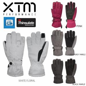 XTM スノーグローブ レディース スノーボード スキー グローブ シンサレート Thinsulate スキー スノーボード ウィンタースポーツ CL002｜SRS
