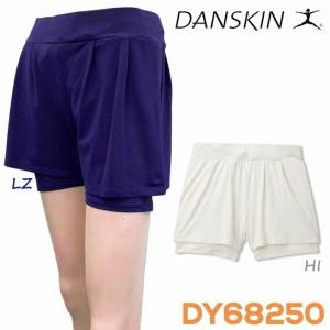 ショートパンツ　レディース　メッシュ　フィットネス　ホット　ヨガ　ショーツ　ダンス　パンツ　エクササイズ　フィットネス　DANSKIN　DY68250｜srsshop