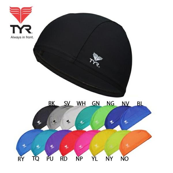 TYR ティア ライクラキャップ LYCRA　SWIM　CAP 2ウェイトリコット 大人用 フィット...