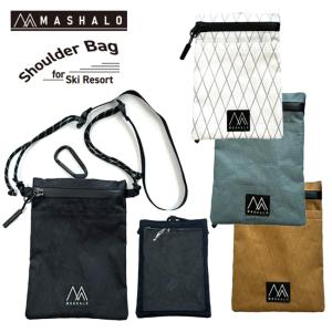 サコッシュ　ショルダーバッグ　マシャロ　MASHALO　チケット　バッグ　ホルダー　スキー　スノーボード　【MSSB-001】｜srsshop
