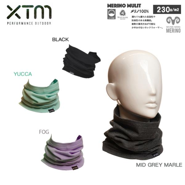 XTM ネックウォーマー NeckWarmer メリノウール スキー スノーボード ウィンタースポー...