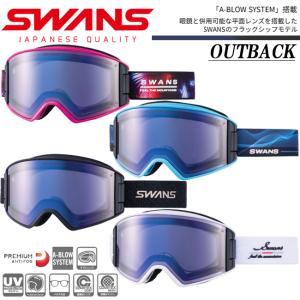 予約 ゴーグル スワンズ 25-26 SWANS RACAN ラカン RA-F-XED-LP MBK